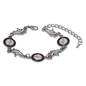 NFL Denver Broncos Logo Bracelet